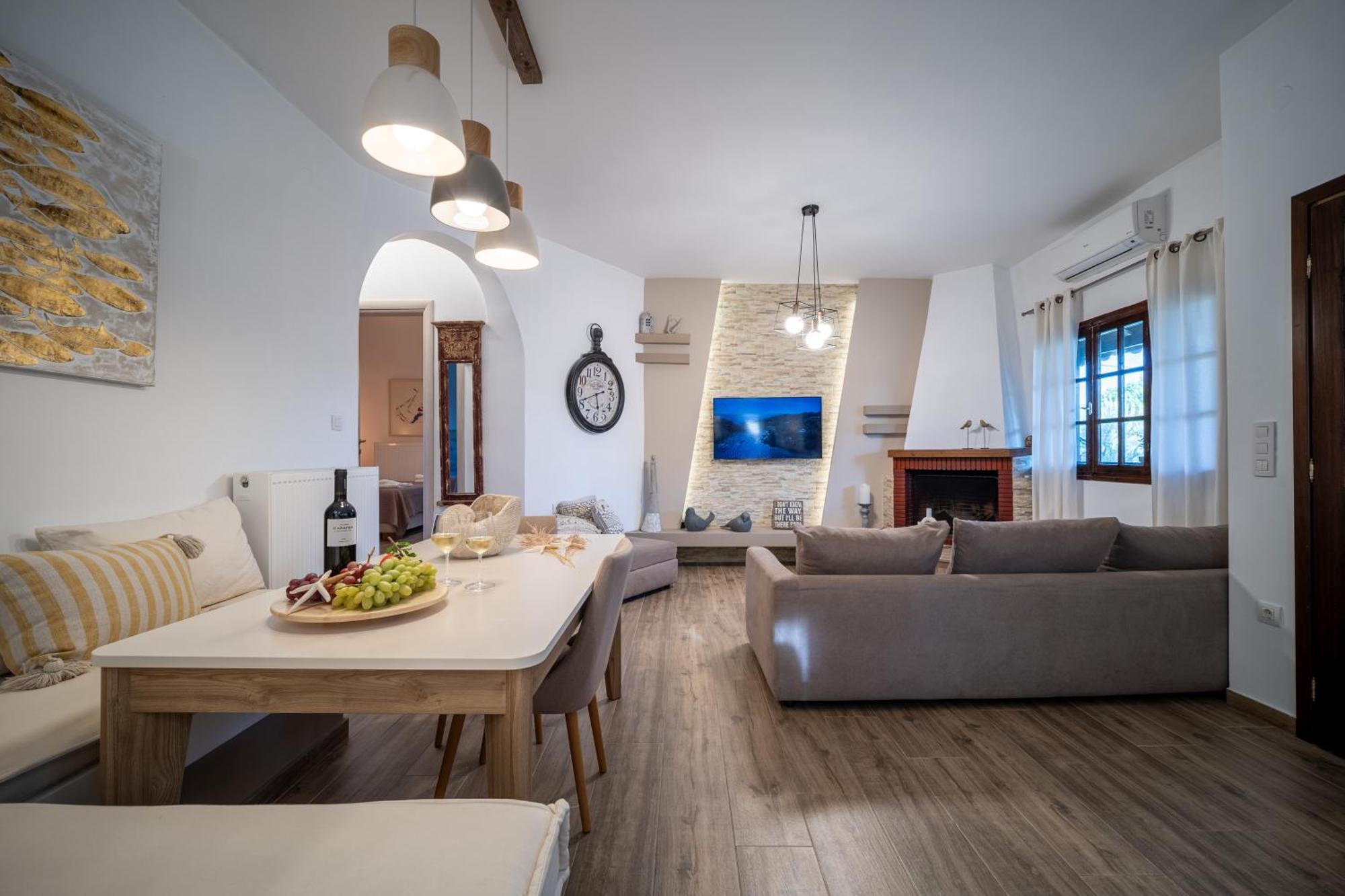Villa Joy ออร์โมส ปานากีอาส ภายนอก รูปภาพ